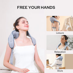 Electric Wearable Body Massager -Grey