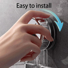Space Saving Suction Cup Storage Rack