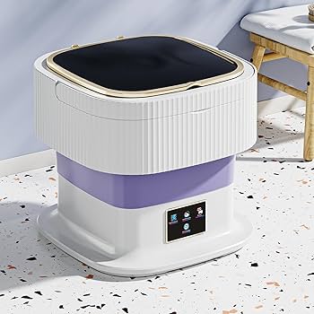 Large Capacity Laundry Washer-Purple