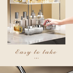3-Tier Makeup Desk Organizer