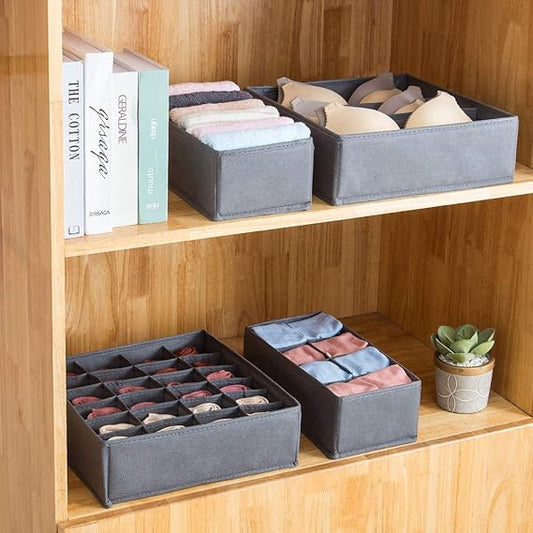 4 in 1 Wardrobe Organizers(Grey)