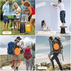 Collapsible Telescoping Portable Stool