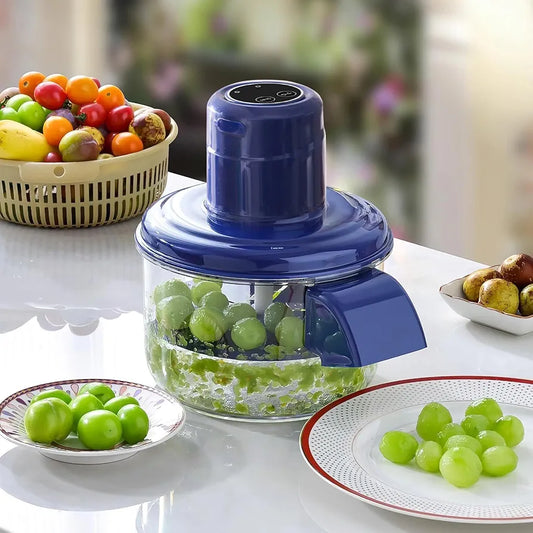 Rechargeable Electric Fruit Peeler-Blue D2