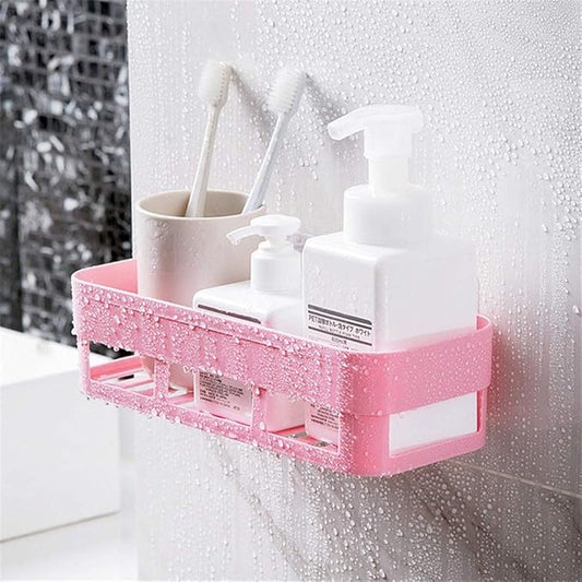 Kitchen, Bathroom Storage Shelf, Rack Screw less