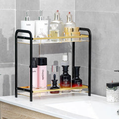 2-Tier Multi Purpose Storage Shelf Organizer