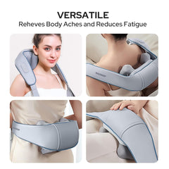 Electric Wearable Body Massager -Grey