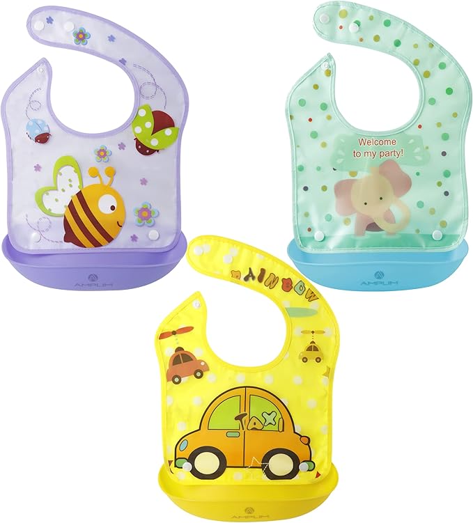 Baby Food Catcher Bib