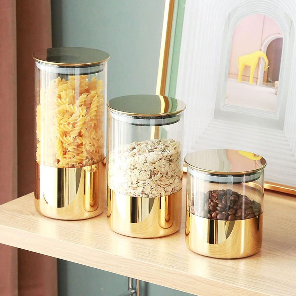 Single Pc Acrylic Airtight Jar