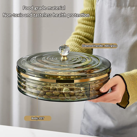 Double Layer Dry Fruit Tray