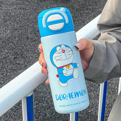 2 in 1 Doraemon Insulated Bottle-Sky Blue