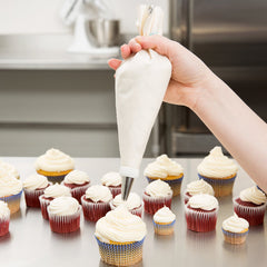 100 Pcs Disposable Cake Decorating Piping Bags-Medium