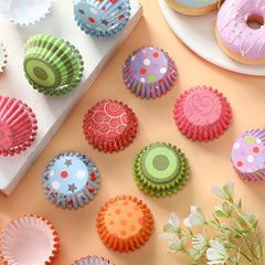 5 Designs Cupcake Liners