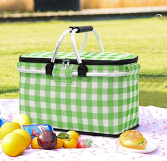 Foldable Insulated Picnic Basket