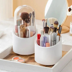 Vanity Rotating Makeup Brush Organizer