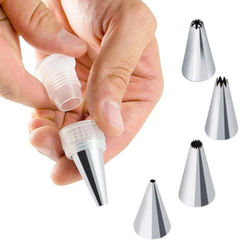 8 Pcs Cake Nozzle Set with Converter