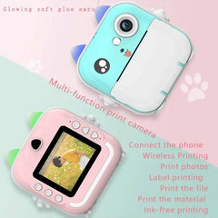Mini Pocket Camera With Printer