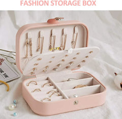 Multi-Layer Jewellery Storage Case-Pink