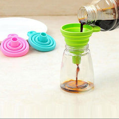 Silicone Collapsible Foldable Funnel