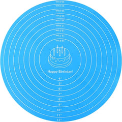 Round Silicone Baking Mat