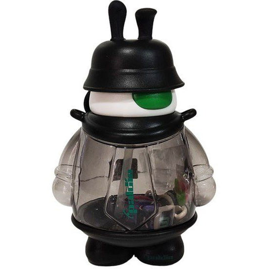 Space Rabbit Sipper Bottle -Black