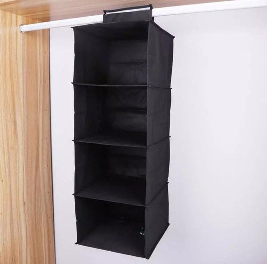 4 Shelf Clothes Hanging Organizer