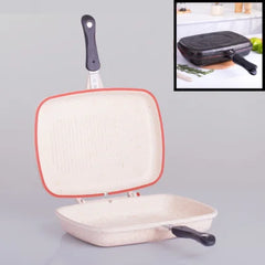 Dessini Double Sided Grill Pan 36cm (White)