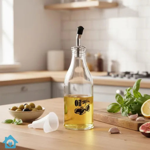 Acrylic Oil and Vinegar Bottle