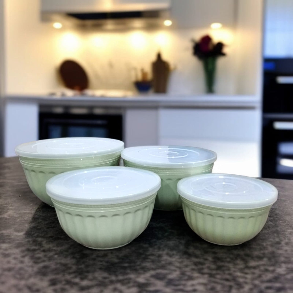 Bowl Set Gol 4PCS -Green