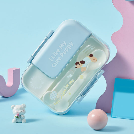 Leak Proof Bento Lunch Box-Blue