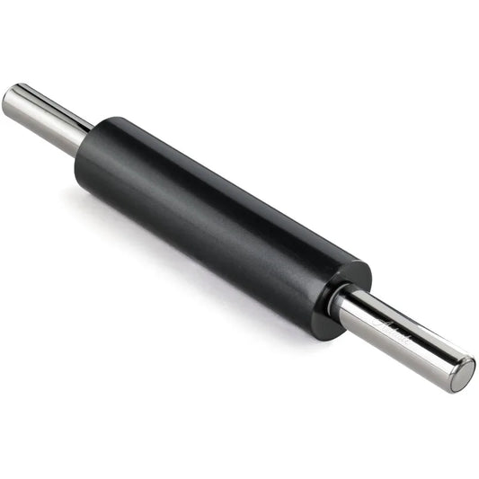 Steel Handle Silicone Rolling Pin-Black