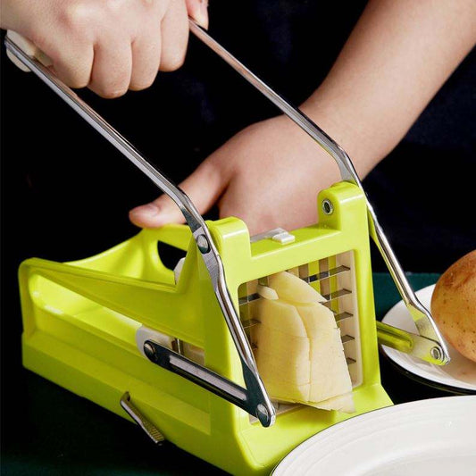 Potato Cutter French Fries Slicer-Green
