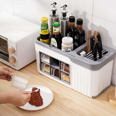 Multi-functional Kitchen Organizer & Spice Storage Rack