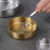 Round Stainless Steel Ash Tray-S