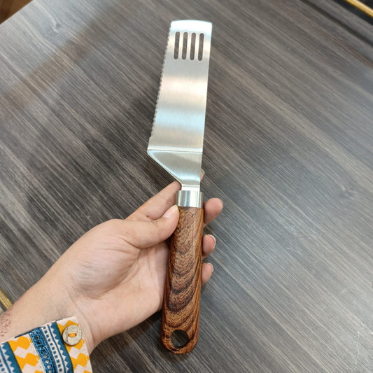 Wooden Handle Cake Lifter -KT