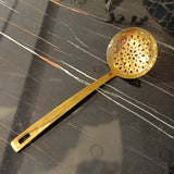 1 Pc Golden Colander Spoon