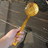 1 Pc Golden Colander Spoon