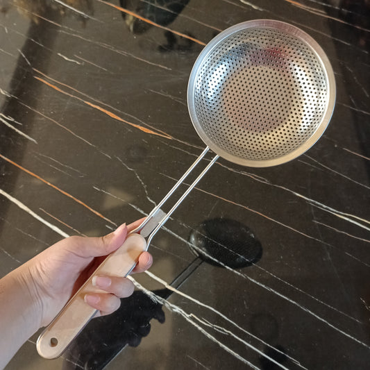 Wooden Handle Stainer Small