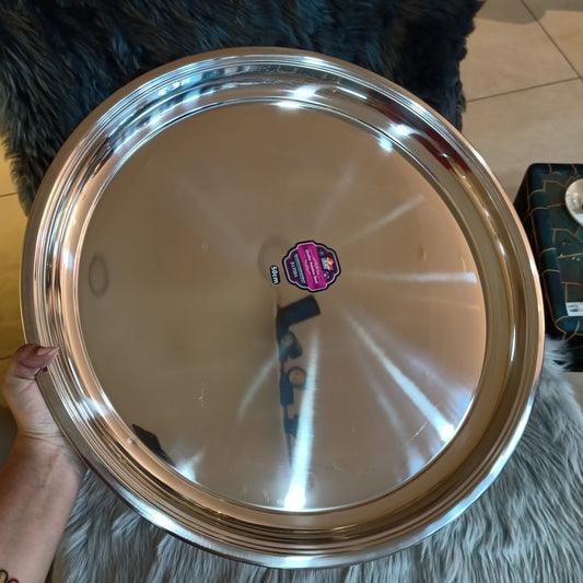 Round Silver Tray (40cm)