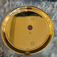 Round Golden Tray (55cm)