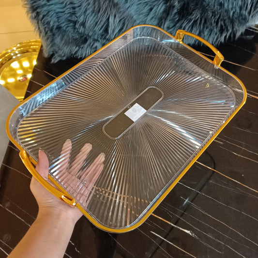 Acrylic Serving Tray Square