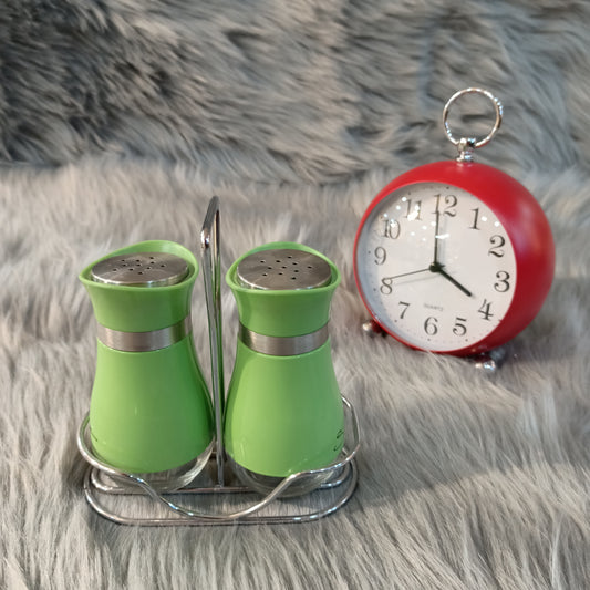 Salt and Pepper Pot with Stand