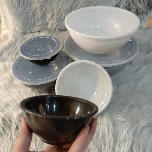 PLASTIC NESTING BOWL SET 12-PCS