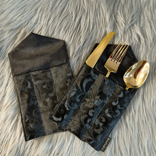 Golden Spoon Holder 6Pc