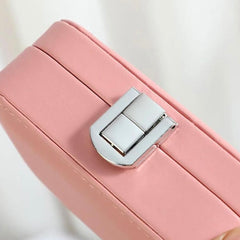 Portable Leather Jewellery Box