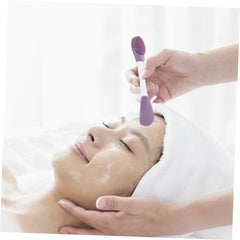 Double Head Silicon Face Facial Brush