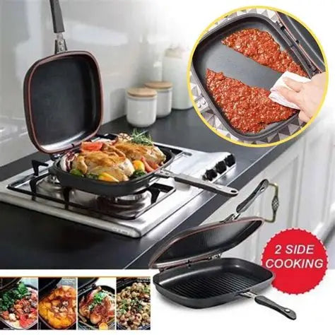 Double Sided Grill Pan -36cm