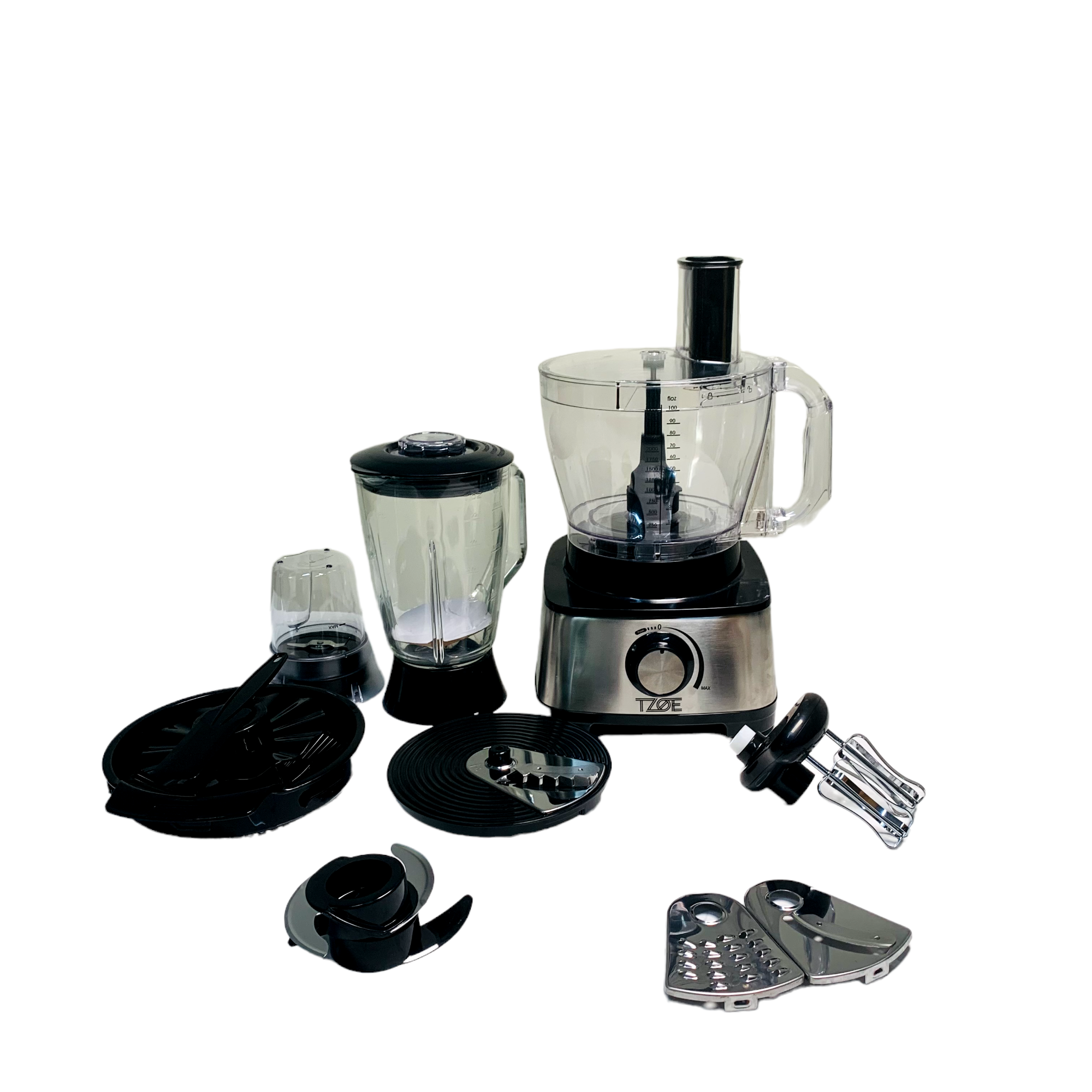 TZOE 10 in 1 Food Processor