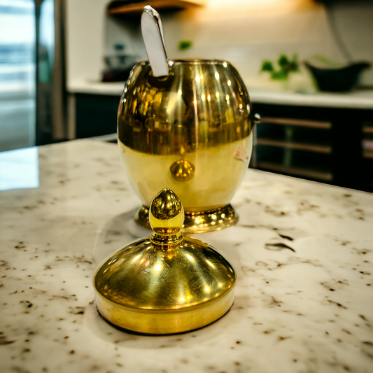 Egg Shape Seasoning Pot