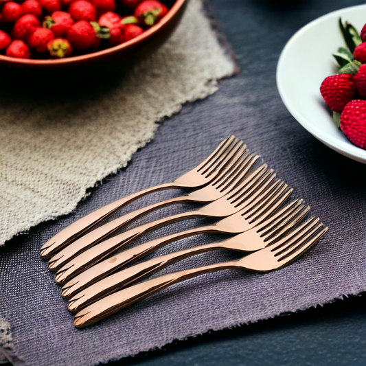 6 Pcs Cutlery Fork Set