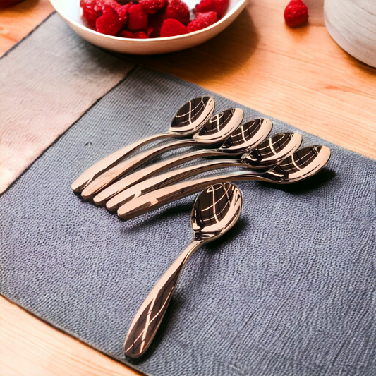 6 Pcs Cutlery TeaSpoon Set